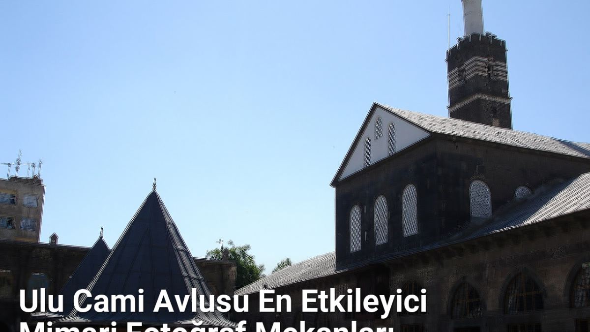 Ulu Cami Avlusu En Etkileyici Mimari Fotoğraf Mekanları - bursafotograf.net.tc